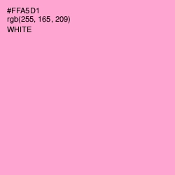 #FFA5D1 - Lavender Pink Color Image