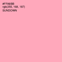 #FFA8BB - Sundown Color Image