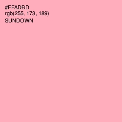 #FFADBD - Sundown Color Image