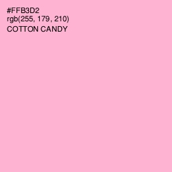 #FFB3D2 - Cotton Candy Color Image