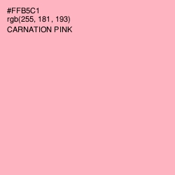 #FFB5C1 - Carnation Pink Color Image