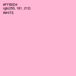 #FFB5D4 - Cotton Candy Color Image