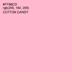 #FFB8CD - Cotton Candy Color Image