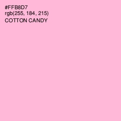 #FFB8D7 - Cotton Candy Color Image