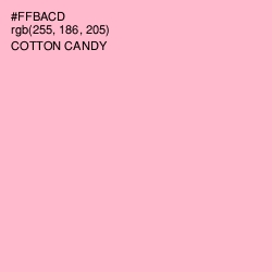 #FFBACD - Cotton Candy Color Image