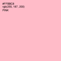 #FFBBC8 - Cotton Candy Color Image