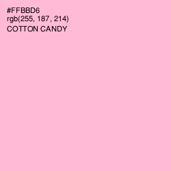 #FFBBD6 - Cotton Candy Color Image