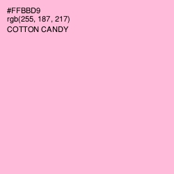 #FFBBD9 - Cupid Color Image