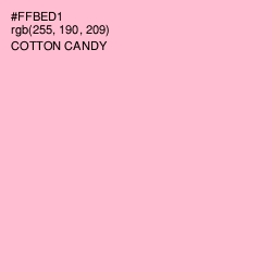 #FFBED1 - Cotton Candy Color Image