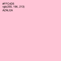 #FFC4D5 - Azalea Color Image