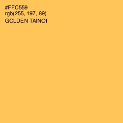 #FFC559 - Golden Tainoi Color Image