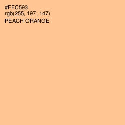#FFC593 - Peach Orange Color Image