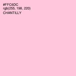 #FFC6DC - Chantilly Color Image