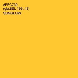 #FFC730 - Sunglow Color Image