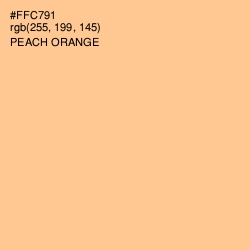 #FFC791 - Peach Orange Color Image