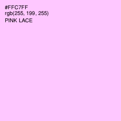 #FFC7FF - Pink Lace Color Image