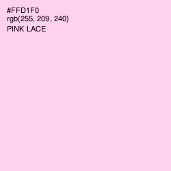 #FFD1F0 - Pink Lace Color Image