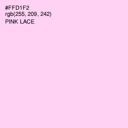 #FFD1F2 - Pink Lace Color Image