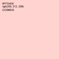 #FFD4D0 - Cosmos Color Image