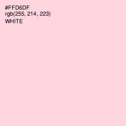 #FFD6DF - Pastel Pink Color Image