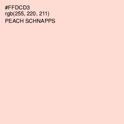 #FFDCD3 - Peach Schnapps Color Image