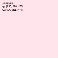 #FFE4EB - Carousel Pink Color Image