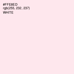 #FFE8ED - Fair Pink Color Image