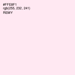 #FFE8F1 - Remy Color Image