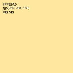 #FFE9A0 - Vis Vis Color Image