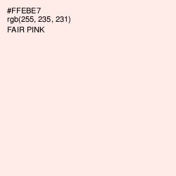 #FFEBE7 - Fair Pink Color Image