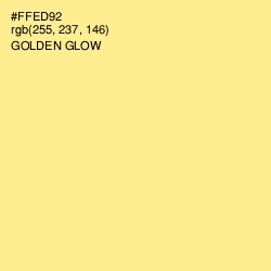 #FFED92 - Golden Glow Color Image