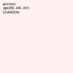 #FFF0F1 - Chardon Color Image