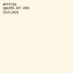 #FFF7E6 - Old Lace Color Image