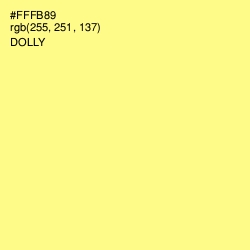 #FFFB89 - Dolly Color Image