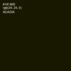 #181800 - Acadia Color Image