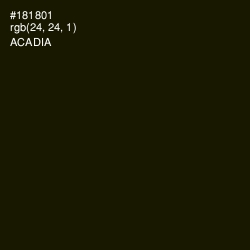 #181801 - Acadia Color Image