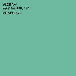 #6DBAA1 - Acapulco Color Image