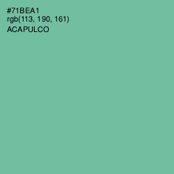 #71BEA1 - Acapulco Color Image