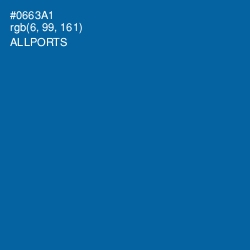 #0663A1 - Allports Color Image