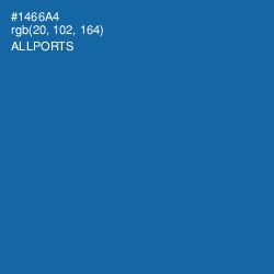 #1466A4 - Allports Color Image