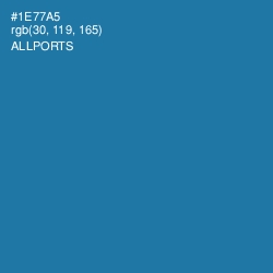 #1E77A5 - Allports Color Image