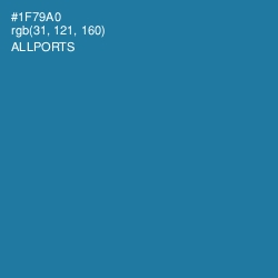 #1F79A0 - Allports Color Image