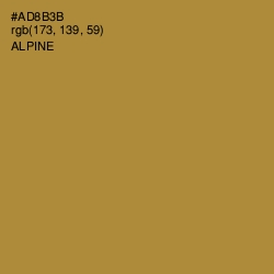 #AD8B3B - Alpine Color Image
