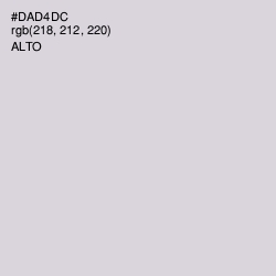 #DAD4DC - Alto Color Image