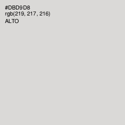 #DBD9D8 - Alto Color Image