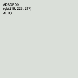 #DBDFD9 - Alto Color Image