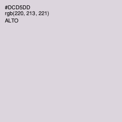 #DCD5DD - Alto Color Image