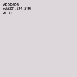 #DDD6DB - Alto Color Image