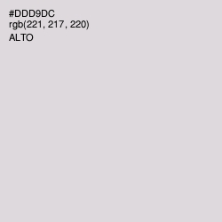 #DDD9DC - Alto Color Image