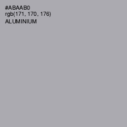 #ABAAB0 - Aluminium Color Image